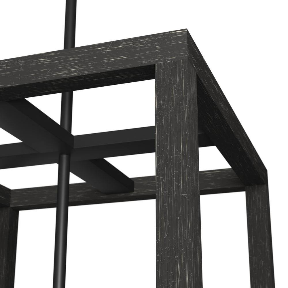 Hunter Squire Manor Matte Black Aluminum LED Pendant Light