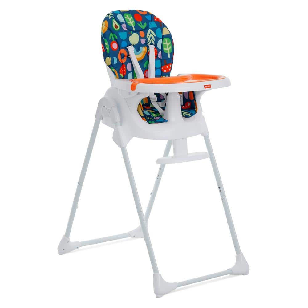 FISHER-PRICE Rainbow Sherbert Tiny Bites Highchair 2566FP-RB - The