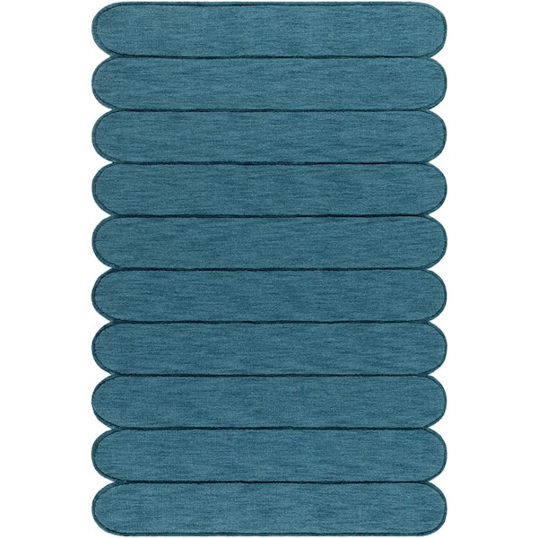 2 ft. x 3 ft. Denim Mystique M-5491 Handmade Area Rug