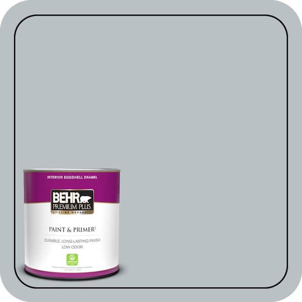 BEHR PREMIUM PLUS 1 qt. #MQ5-31 Distant Star Eggshell Enamel Low Odor Interior Paint & Primer