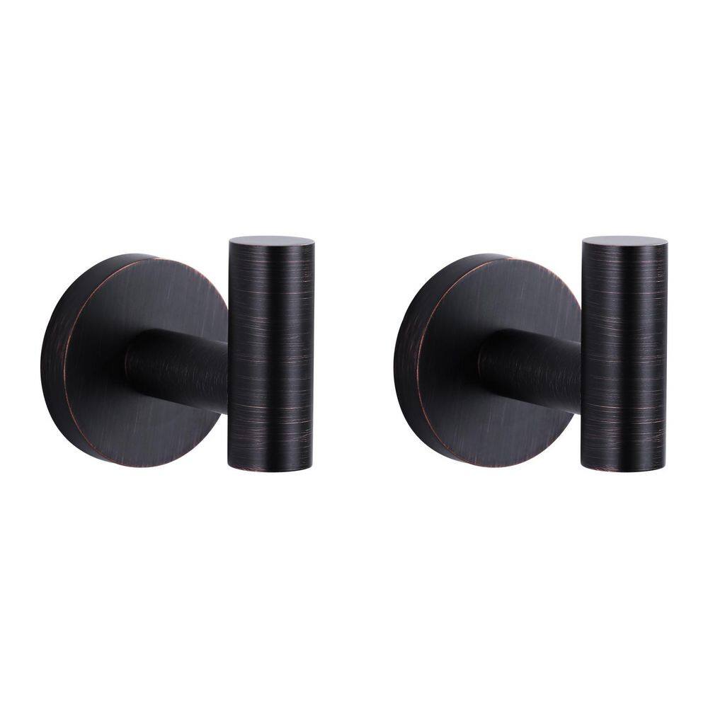(2 Pack) Wall Mount Stainless Steel J-Hook Towel Hook Bath Hook in Oil Rubbed Bronze price history on PriceWatchPro