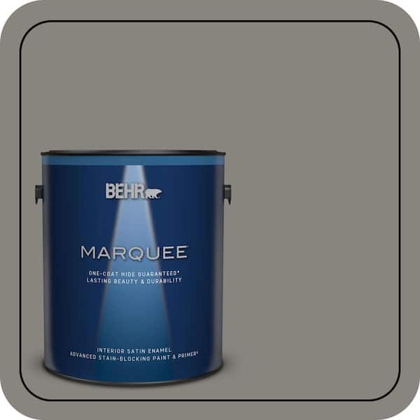 BEHR MARQUEE 1 gal. #PPU8-22 Pier Satin Enamel Interior Paint & Primer