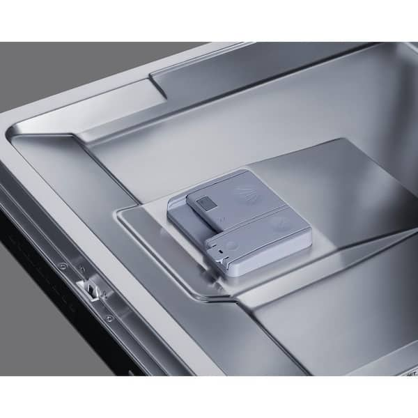 Kalamera 24 in. Top Control Mat Silver Built-in Smart Dishwasher with  Finger Print-Resist and Energy Star KWM-2414H - The Home Depot