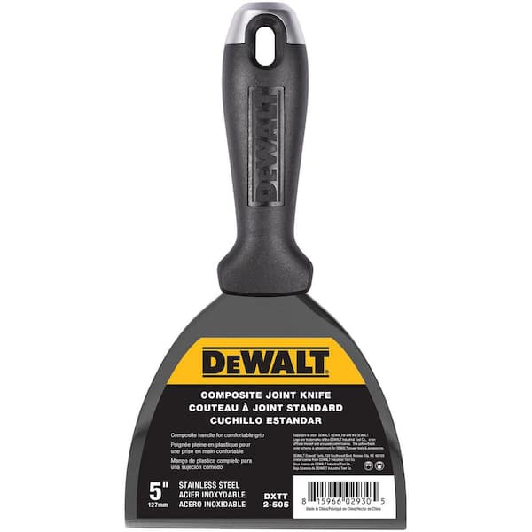 DEWALT DW in. SS Joint Knife Composite Handle DXTT-2-505 The Home Depot