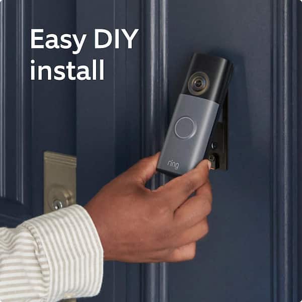 Ring Battery Doorbell (Newest Model) - Retinal 2K with Wide-angle