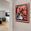 NFL Chicago Bears 3D Logo Series Wall Art - 12x12 2507279 - The Home Depot