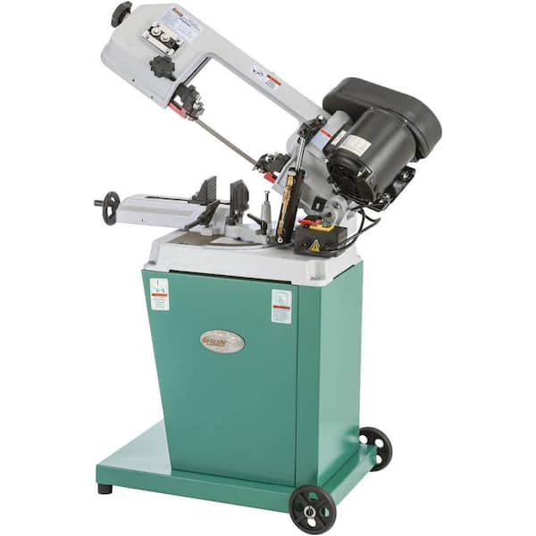 Grizzly Industrial 5 in. x 6 in. Metal-Cutting Bandsaw w/ Swivel Head