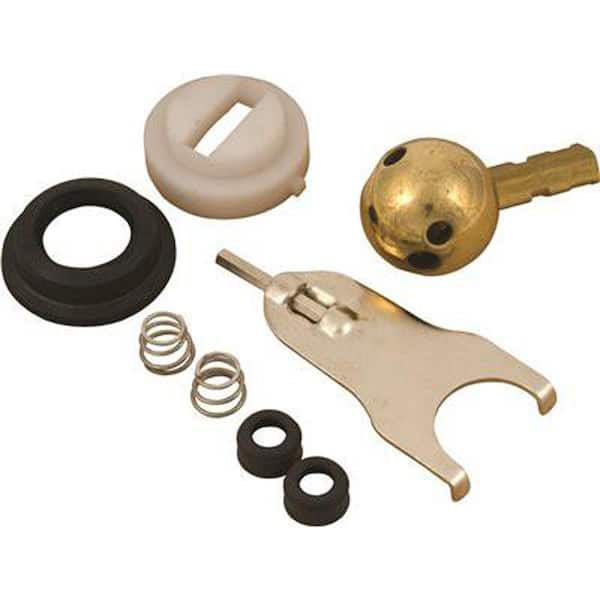 PROPLUS Kitchen Faucet Repair Kit for Delta Crystal Handled Faucets with Lead Free