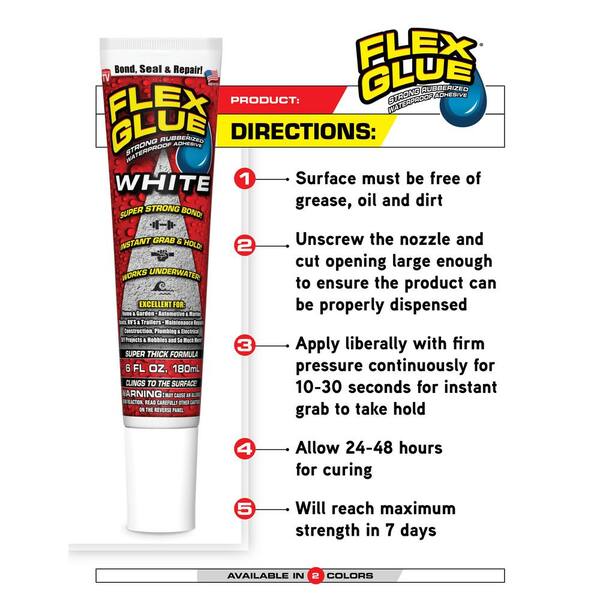 FLEX SEAL FAMILY OF PRODUCTS Flex Super Glue Liquid 2-Piece 3g (8-Pack)  SGLIQ2X3-CS - The Home Depot