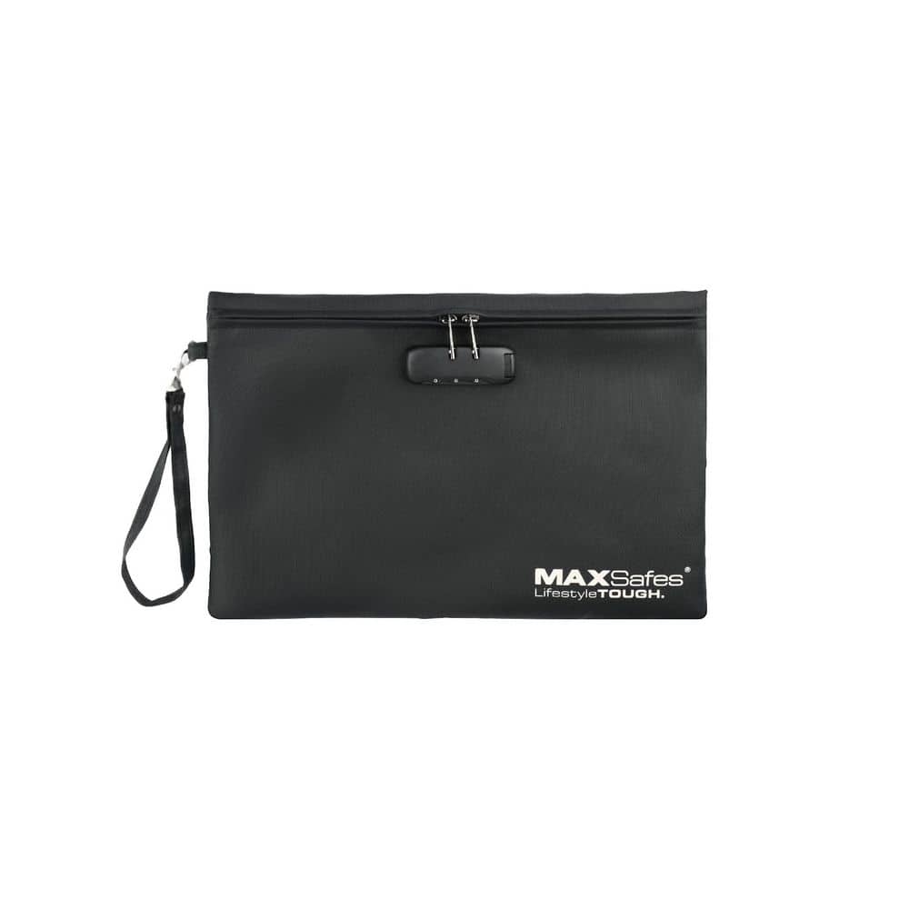 Up to 1600°F Fireproof Document Bag with Combination Lock Access in Black price history on PriceWatchPro