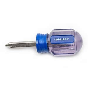 #1 x 1-1/2 in. Square Shaft Stubby Phillips Screwdriver