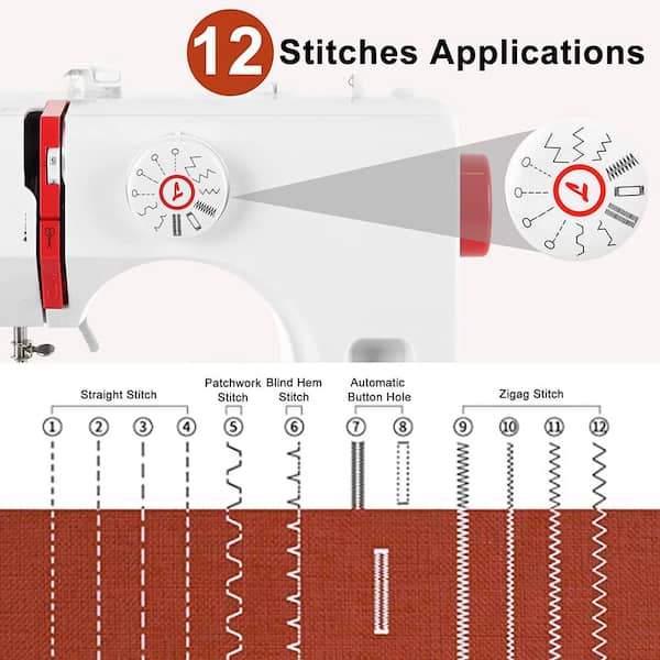 Blind Stitch Portable Sewing Machine