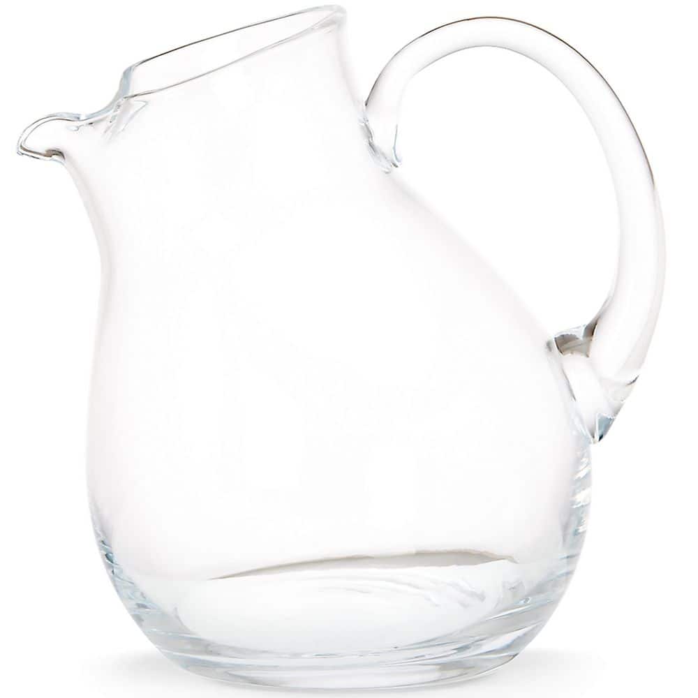 Clear European Lead-Free Crystal 80 oz. Handled Pitcher