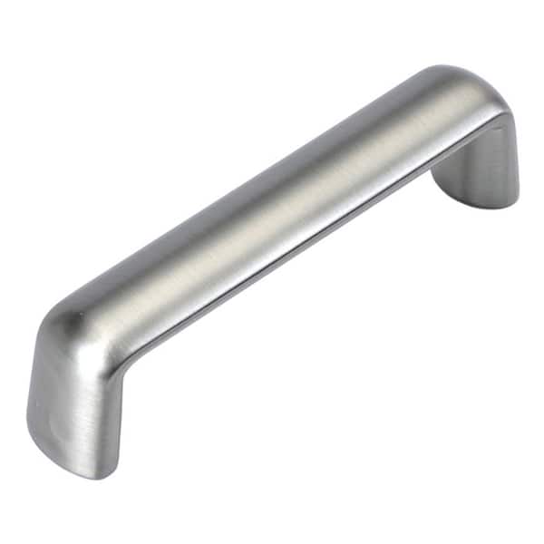 HICKORY HARDWARE Williamsburg Collection 3 in. (76 mm) Center-to-Center Stainless Steel Cabinet Door and Drawer Pull