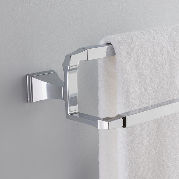 Delta dryden best sale double towel bar