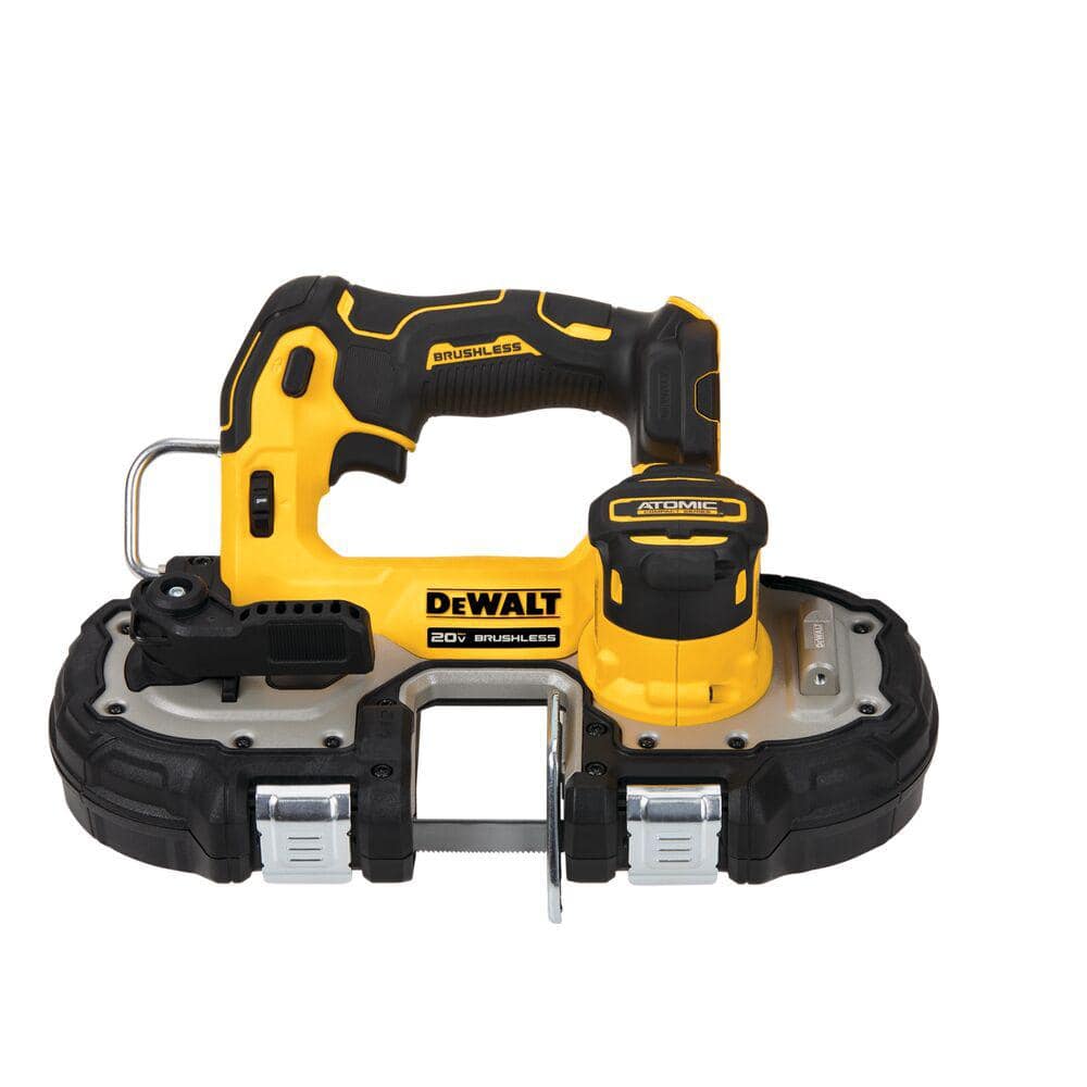 Atomic 20-Volt MAX Cordless Brushless Compact 1-3/4 in. Bandsaw (Tool-Only) w/20V Premium Lithium-Ion 5.0Ah Battery Pack - 2