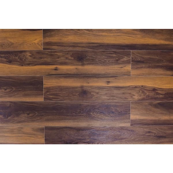 Montserrat Veritas Vivid Copper 20 MIL x 7 in. W x 60 in. L Click Lock Waterproof Luxury Vinyl Plank Flooring (18.1 sqft/case)