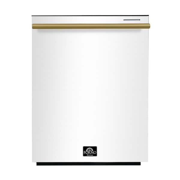24" Pozzo White Dishwasher