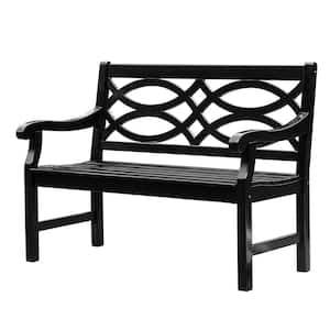 Monroe Wood Outdoor Bench