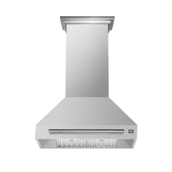 Aria 30 in. Wall-Mounted Range Hood, Ducted 600 CFM