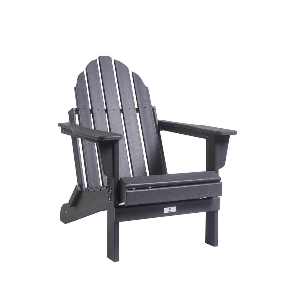 living accents slate resin frame adirondack chair