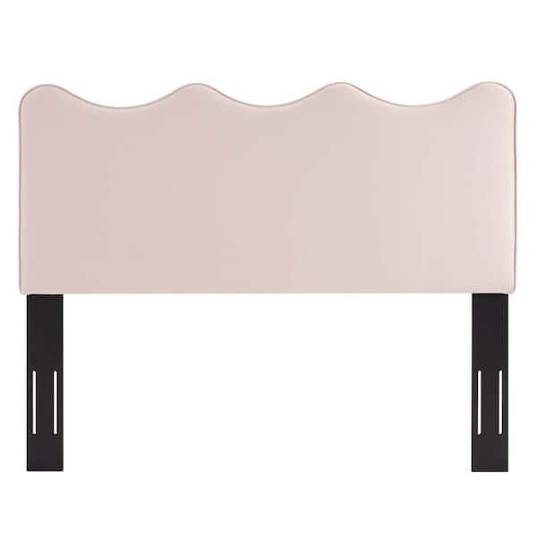 MODWAY Athena Pink Performance Velvet Full/Queen Headboard