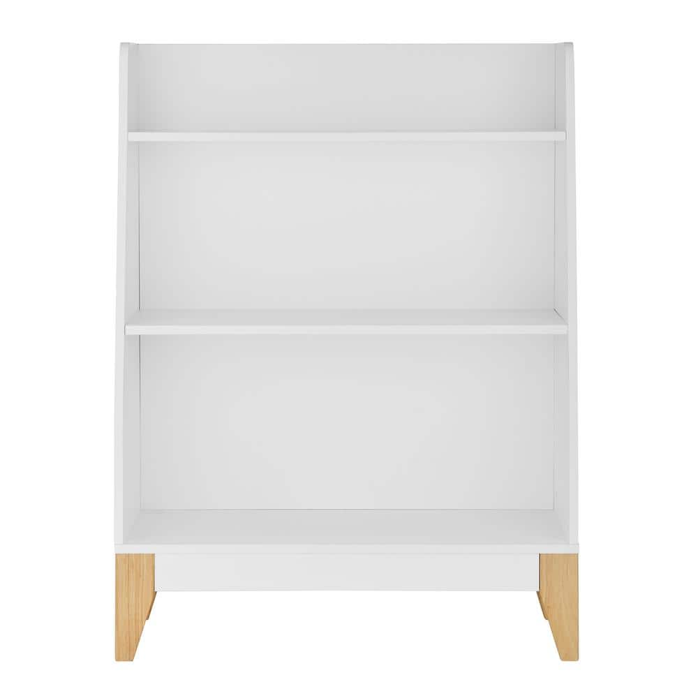 DANYA B Steiner White 3-Tier Kids Book Or Toy Figure Display Unit ...