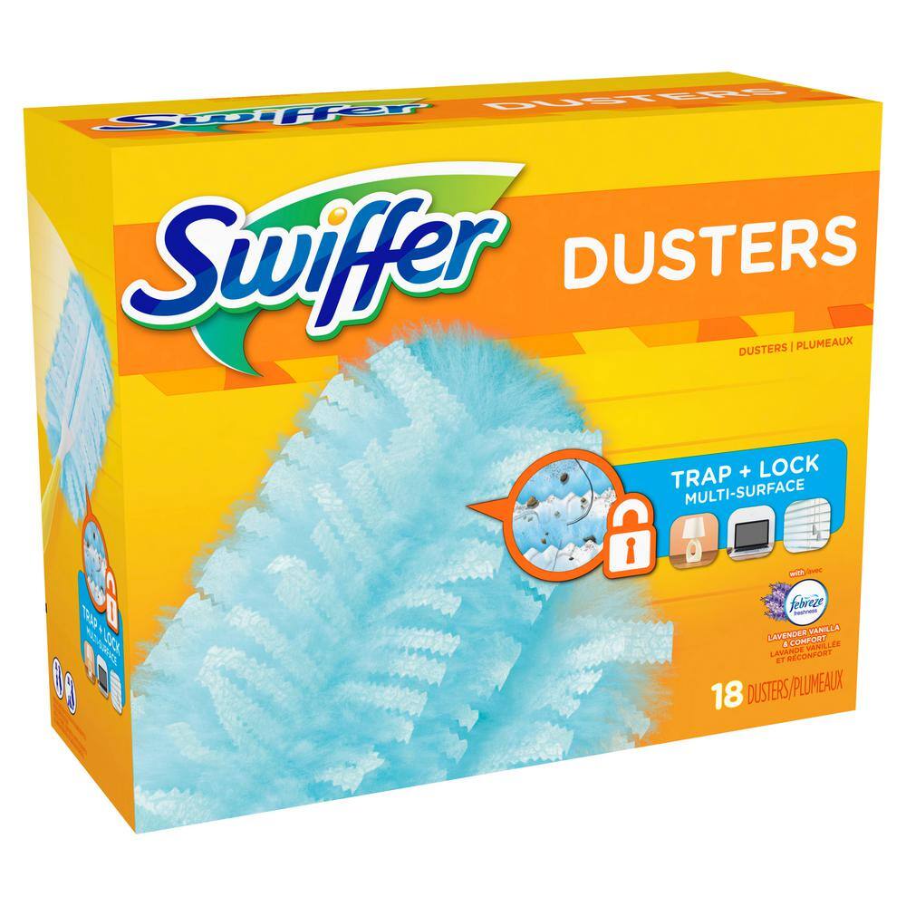 Lavender Scent Multi-Surface Duster Refills - 18 Count
