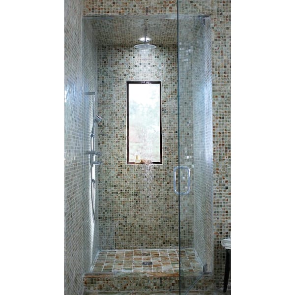 Rainfall Shower Head with Straight Arm – Rustic Sinks