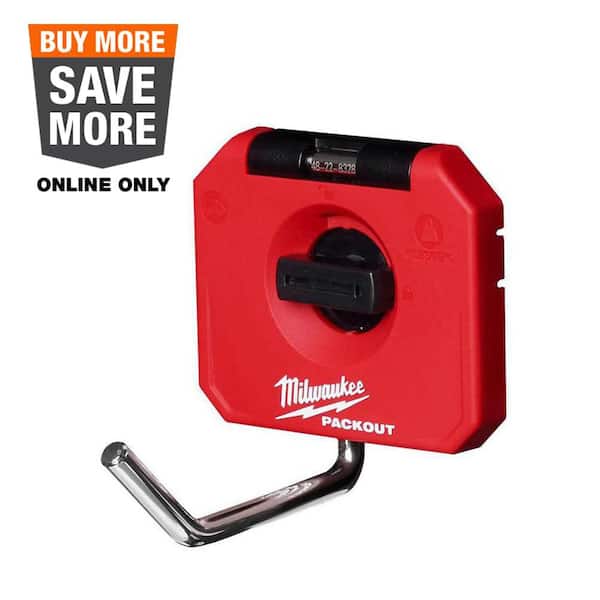 PACKOUT 4" Single Straight Hook Tool Holder
