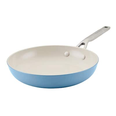 PHANTOM CHEF PC-016G-400 11 in. Aluminum Non Stick Deep Frying Pan