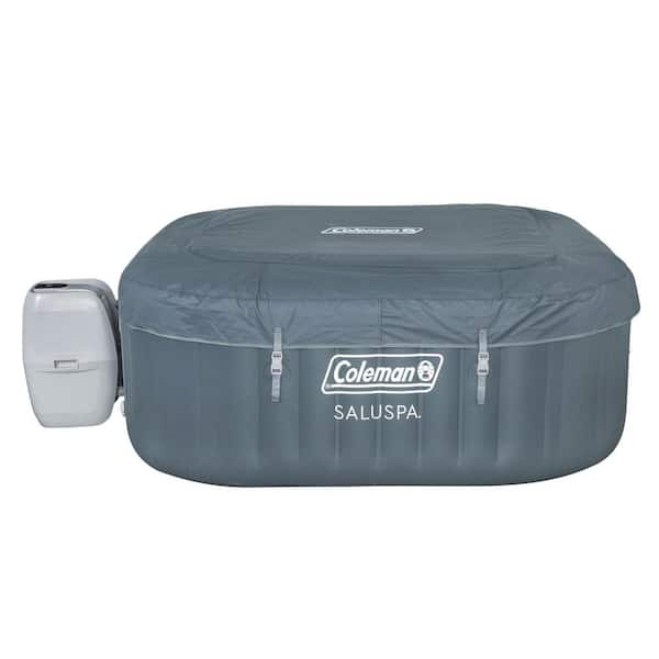 Bestway Coleman SaluSpa 4-Person Inflatable Outdoor Spa Hot Tub 2-Slip  Resistant Seats 13804-BW + 2 x 28502E - The Home Depot