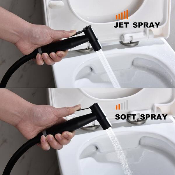 Hand Held Toilet Bidet Sprayer 59'' Hose & Easy to Install 