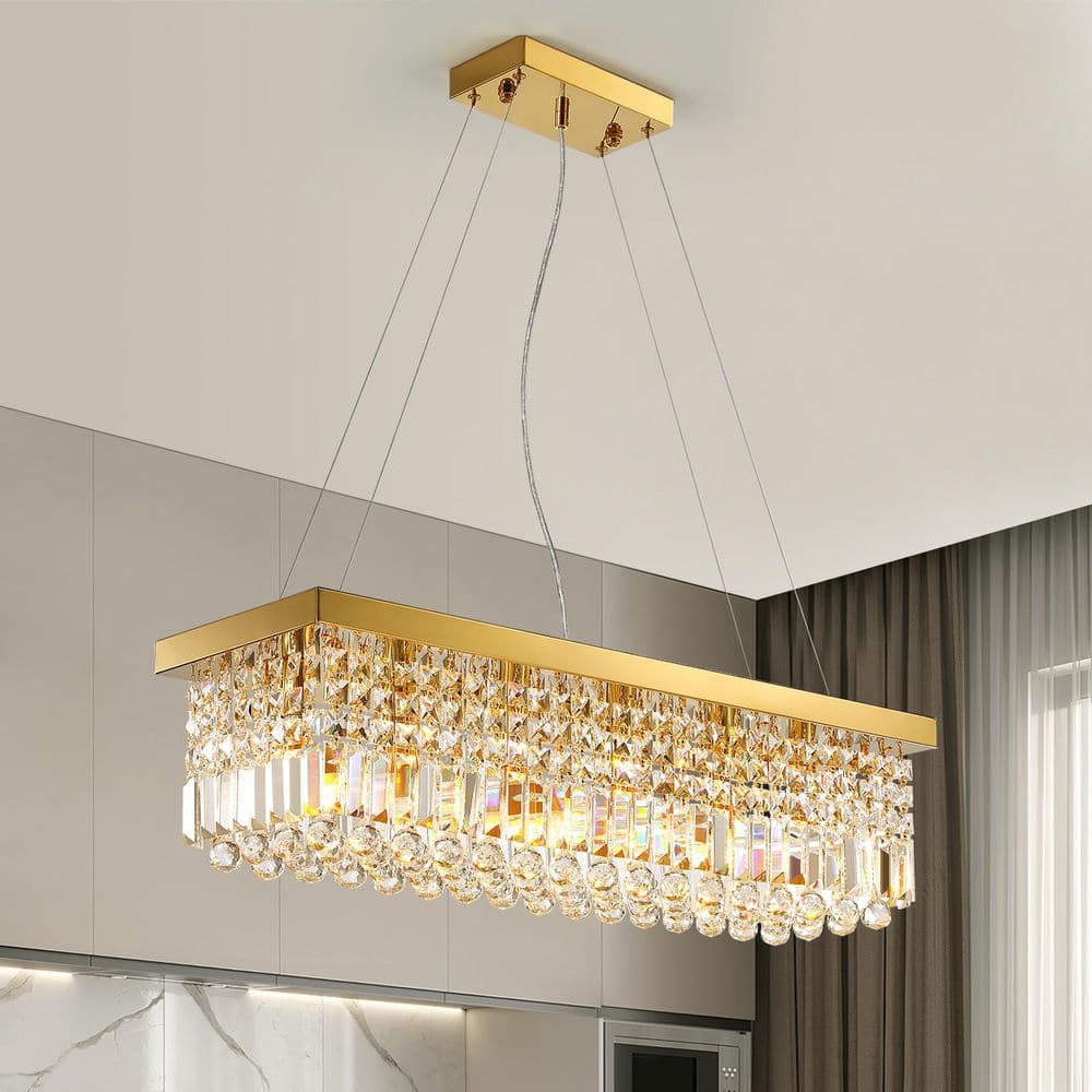 Light Luxury Crystal Chandelier Modern K9 Crystal Chandelier Raindrop Ball Shape Pendant Light Contemporary Flush Mount Ceiling Hanging Light Fixture For Bedroom Dining Living Room Kitchen Foyer ( Siz