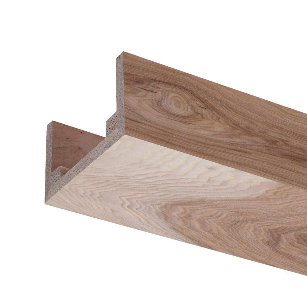 5.5 in. W x 3 in. H x 92 in. L Natural Hickory Box Faux Beam price history on PriceWatchPro
