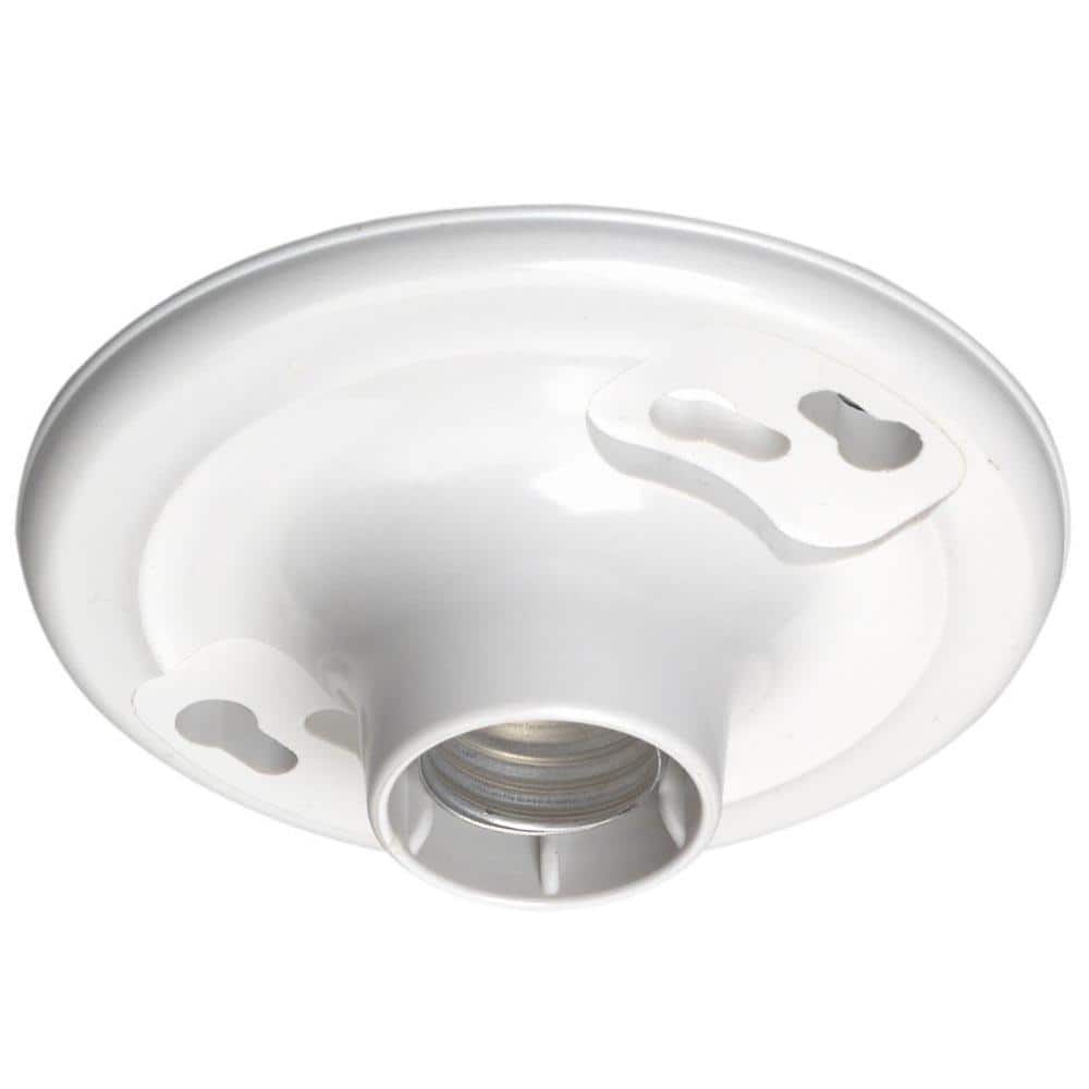 Leviton 660Watt Medium Base Single Circuit Keyless Outlet Box Mount