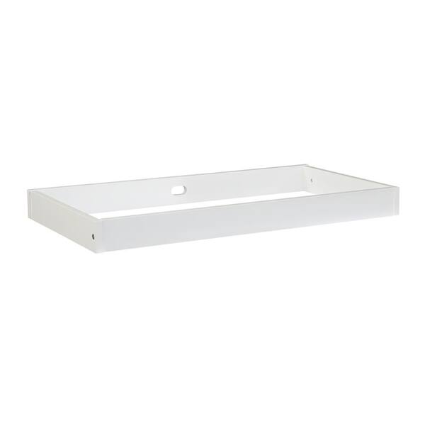 Novogratz Harper White Baby Changing Table Dresser Topper