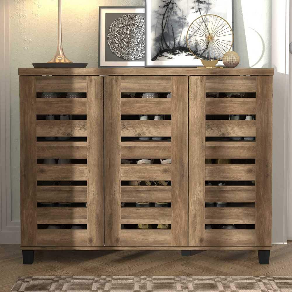 Lismore 16 pair shoe storage cabinet hot sale