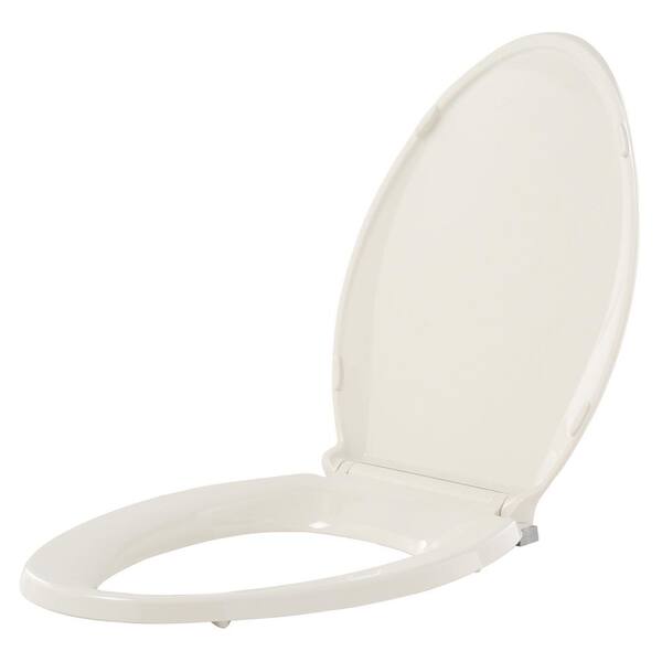 KOHLER Grip-Tight Cachet Q3 Elongated Closed Front Toilet Seat in ...