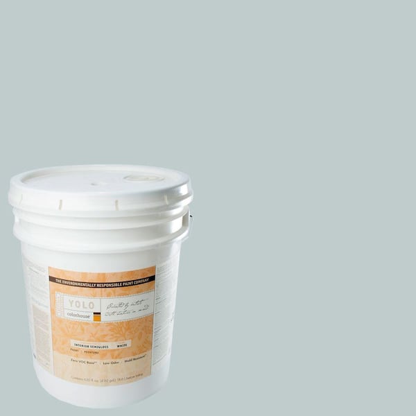 YOLO Colorhouse 5-gal. Wool .02 Semi-Gloss Interior Paint-DISCONTINUED