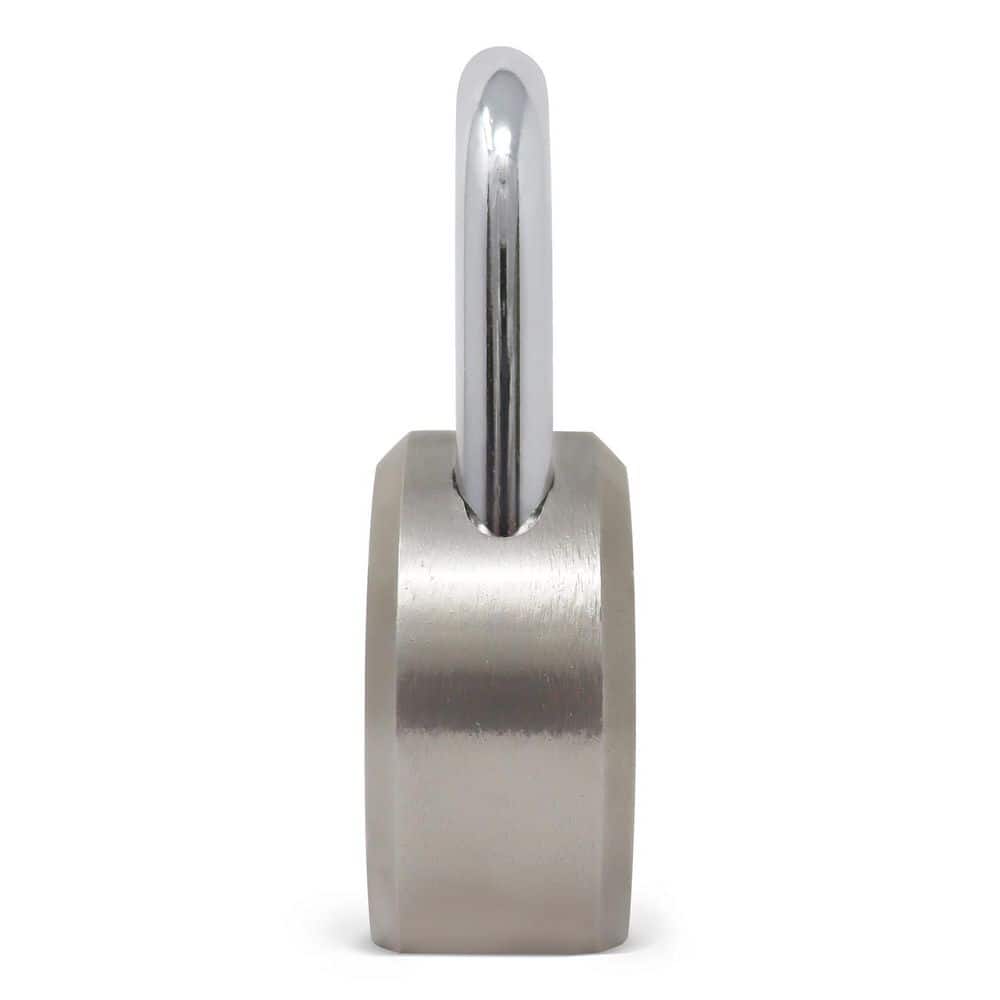 Premier Solid Steel Silver Commercial Padlock 6-Pack
