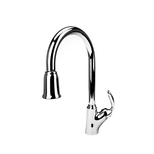 Fontaine 1 Or 3 Hole Single Handle Electronic Pull Down Sprayer Kitchen Faucet In Chrome Mff Efk Cp The Home Depot