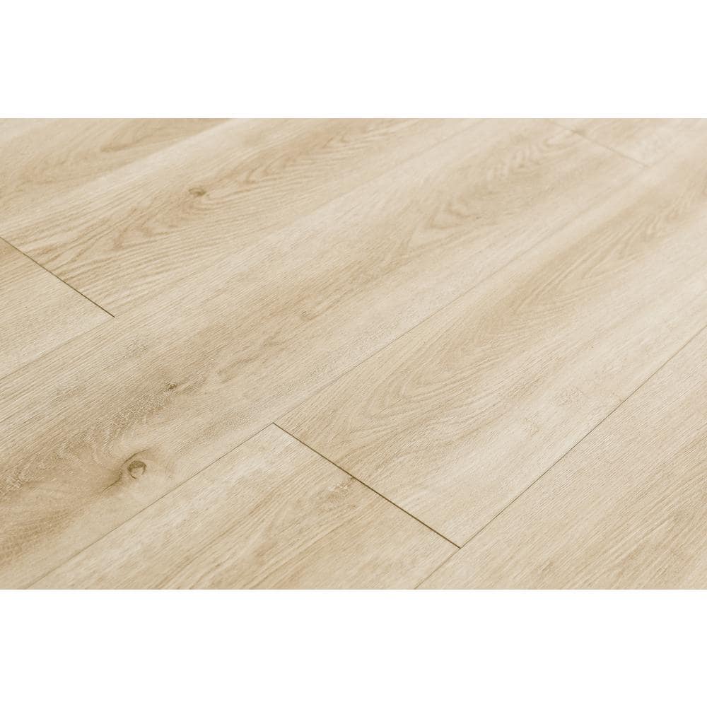 Mesa Tan Wide Plank Oak Look Waterproof Vinyl Flooring