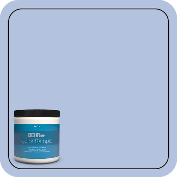 BEHR PREMIUM PLUS 8 oz. #M540-3 Eternal Elegance Satin Enamel Interior/Exterior Paint & Primer Color Sample