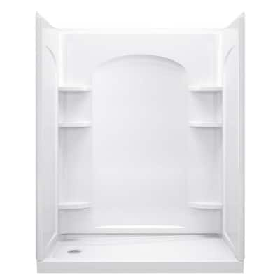 STERLING Ensemble 32 in. x 60 in. x 74 in. Bath and Shower Kit with ...