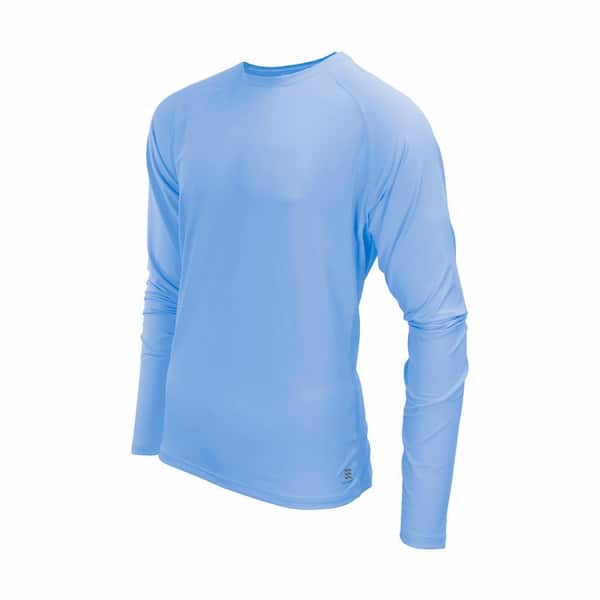 MOBILE COOLING Men's 2XL Cerulean DriRelease Long Sleeve Cooling Shirt  MCMT05370621 - The Home Depot