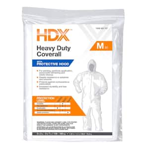 Heavy-Duty Coverall with Hood Medium