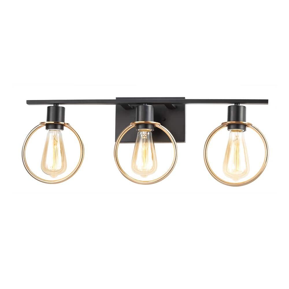 volta glass vanity light