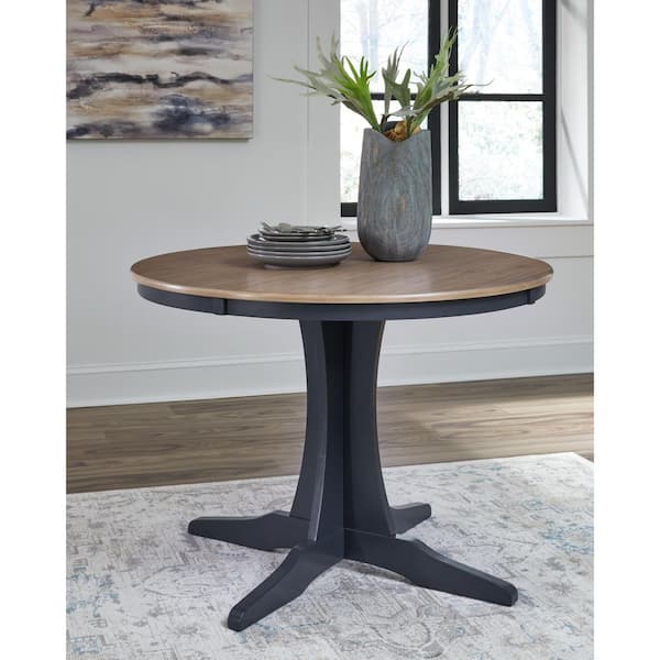 Landocken Dining Table - Brown/Blue - (D502-15) Landocken Dining Table - Brown/Blue - (D502-15)