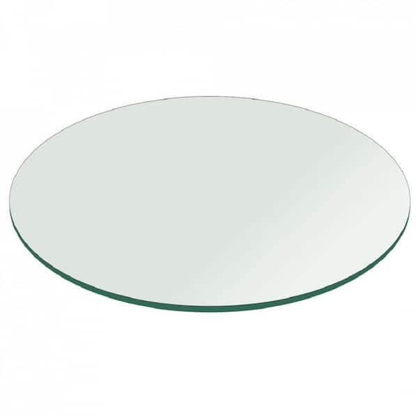 Clear Round Glass Table Top, Plexiglass Round Table Top